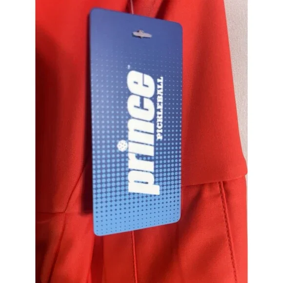 Prince Pickleball Dress Women's Medium Red & White Skort Tennis Athletic NWT - Picture 5 of 9